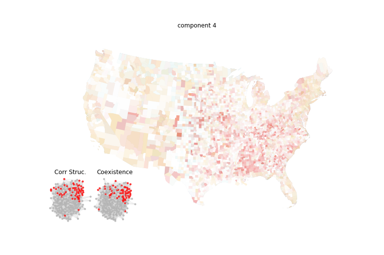 USA Cluster Map